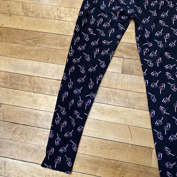 LulaRoe Leggings Women’s One Size Sunglasses Black Stretch Soft - Picture 12 of 13